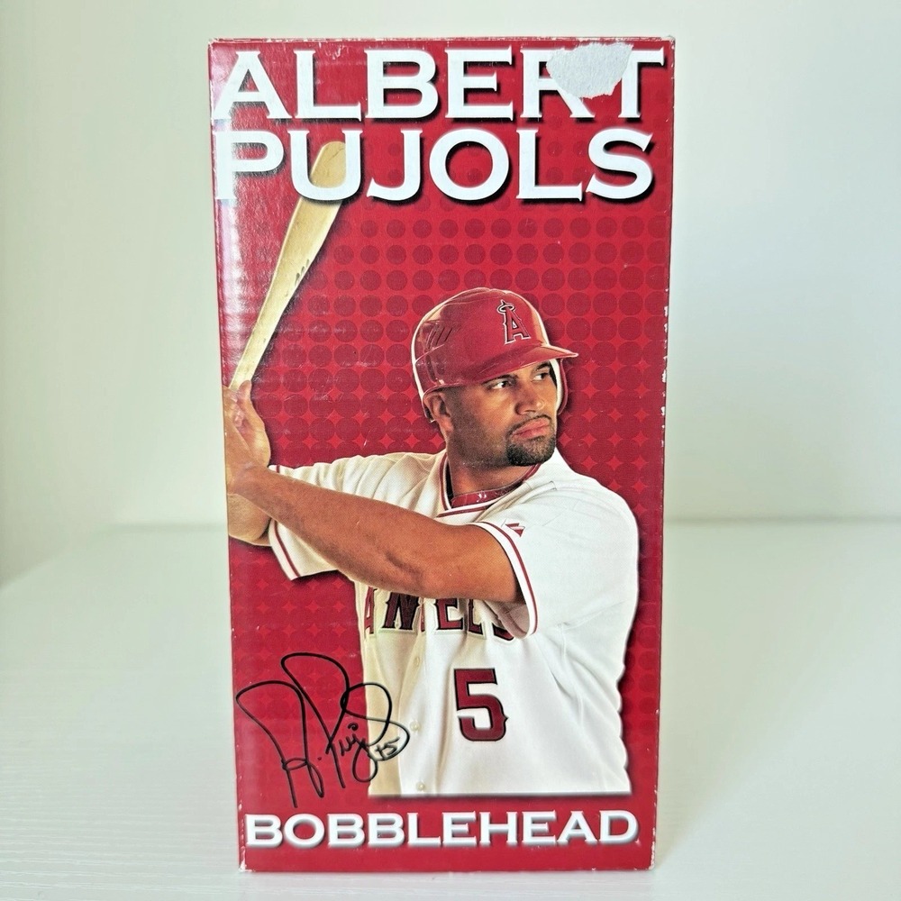 Albert Pujols Bobblehead #5 2012‎ Los Angeles Angels Stadium Exclusive SGA New